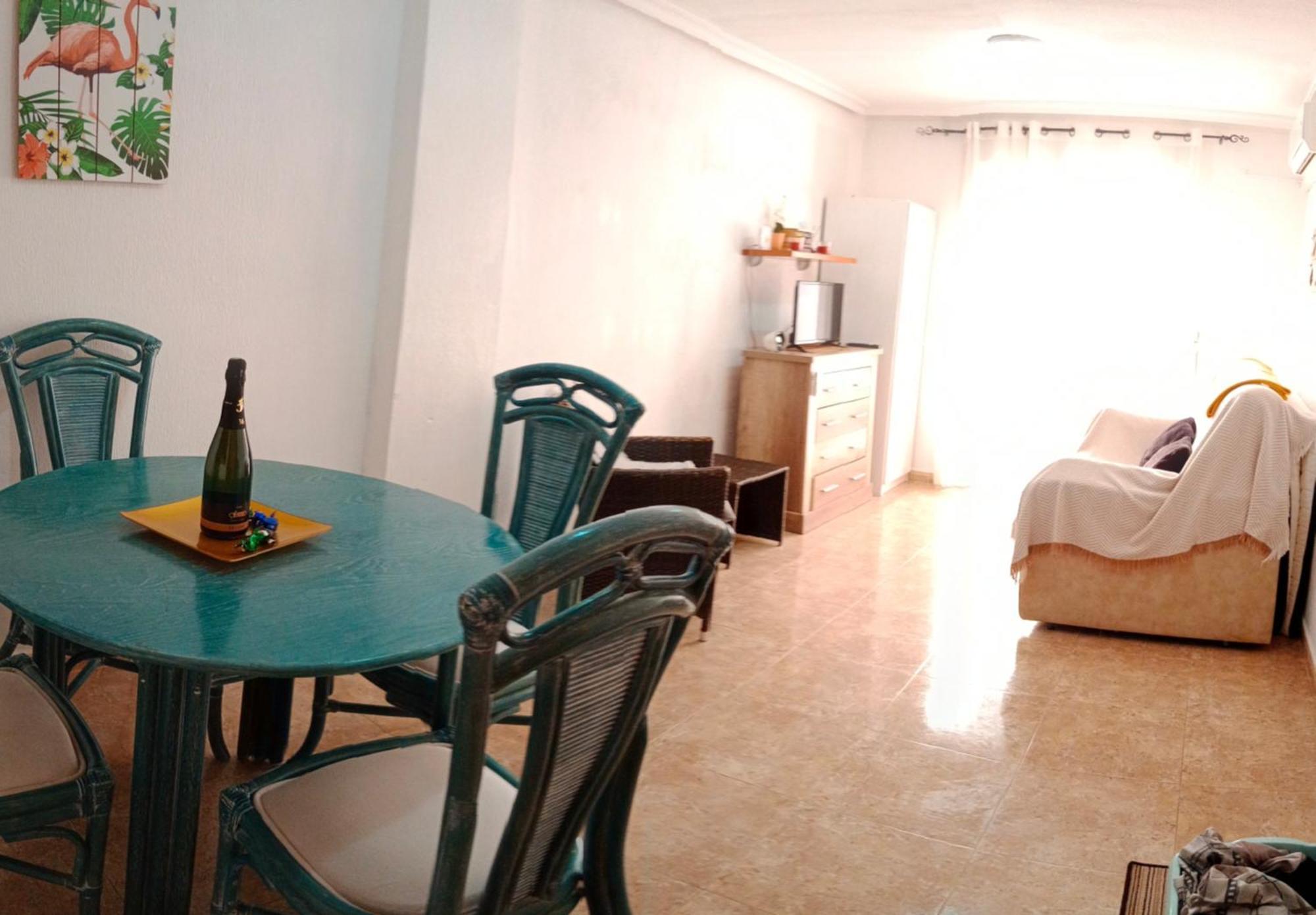 Estudio Wifi Bano 1 Sofa Cama Doble Piscina Playa 100Mts トレビエハ エクステリア 写真